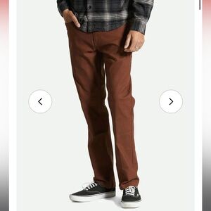 Brixton Men's Brown Chinos